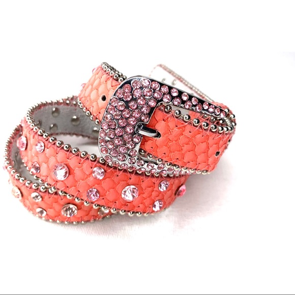 Ceinture Western Bling Pour Femme - Style Paillettes Et Brillant - Neuf Avec étiquettes - Accessoire Tendance
